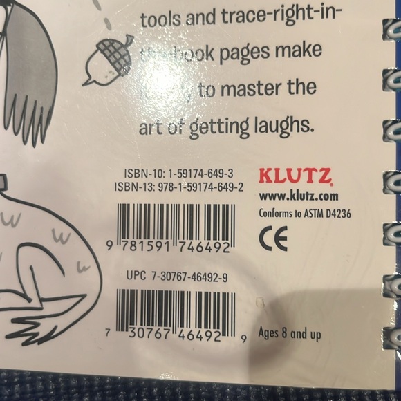 KLUTZ How to Draw Funny doodle book - Picture 4 of 4